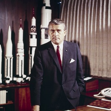 Wernher Von Braun, German American immigrant engineer and historically significant immigrant birthday in March