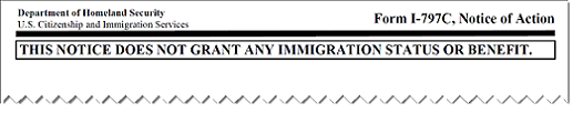 i-797c notice of action for lost green card