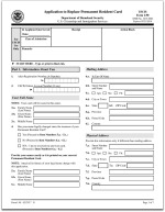 green card renewal form