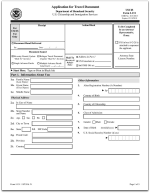 form i 130 travel document number