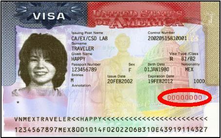 Border Crossing Card Visa to the USA