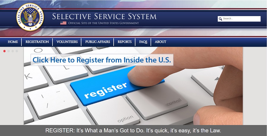 selective service system registration