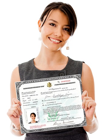 certificate of citizenship