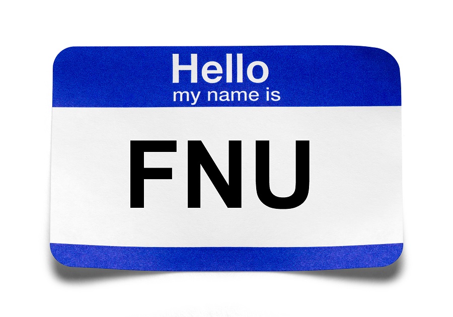 First Name Unknown FNU On Visas And Other Documents 2023 