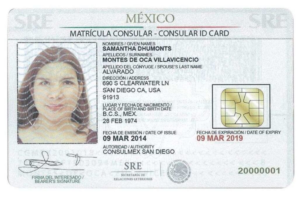 Mexican Matrícula Consular Card Explained Citizenpath 2833