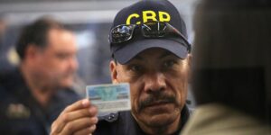 CBP officer holds expired green card