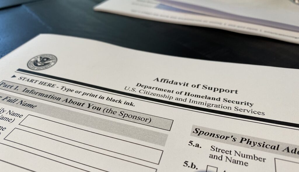 Affidavit of Support success based on Federal Poverty Guidelines