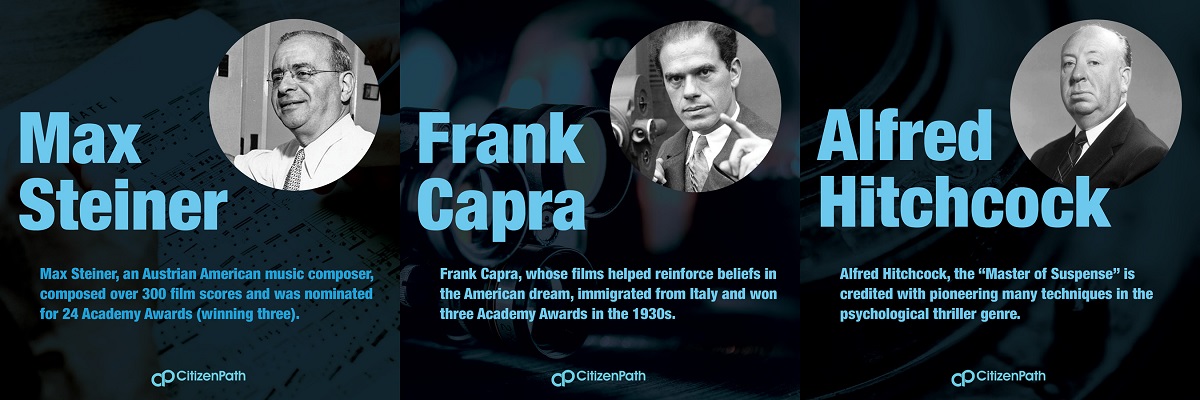 Immigrant artistic contributor: Frank Capra, whose films helped reinforce beliefs in the American dream, immigrated from Italy and won three Academy Awards in the 1930s.