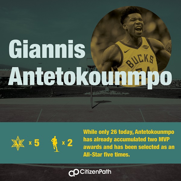 Immigrant Contributor: Giannis Antetokounmpo, the Greek Freak of NBA basketball