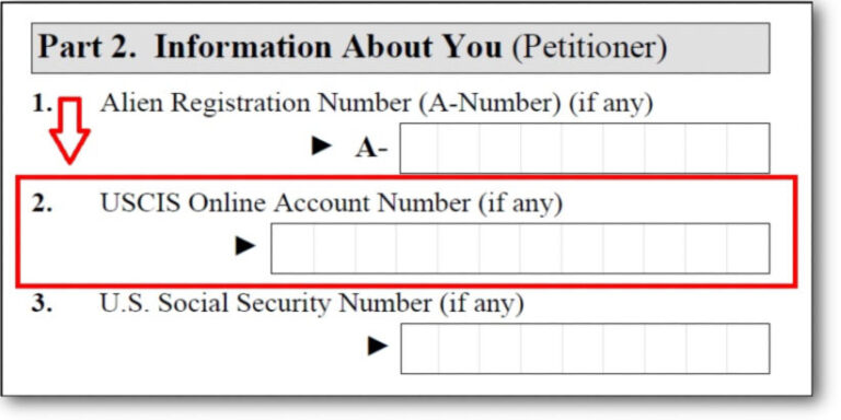 USCIS Online Account Number Explained | CitizenPath