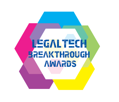 LegalTech Breakthrough Awards logo, CitizenPath wins Virtual Legal Assistant Innovation of the Year