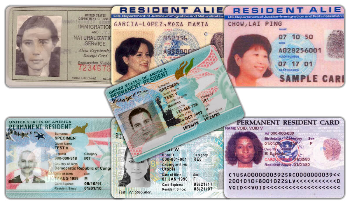 Resident Alien's Boarder Crossing I.D. - Los Angeles Public