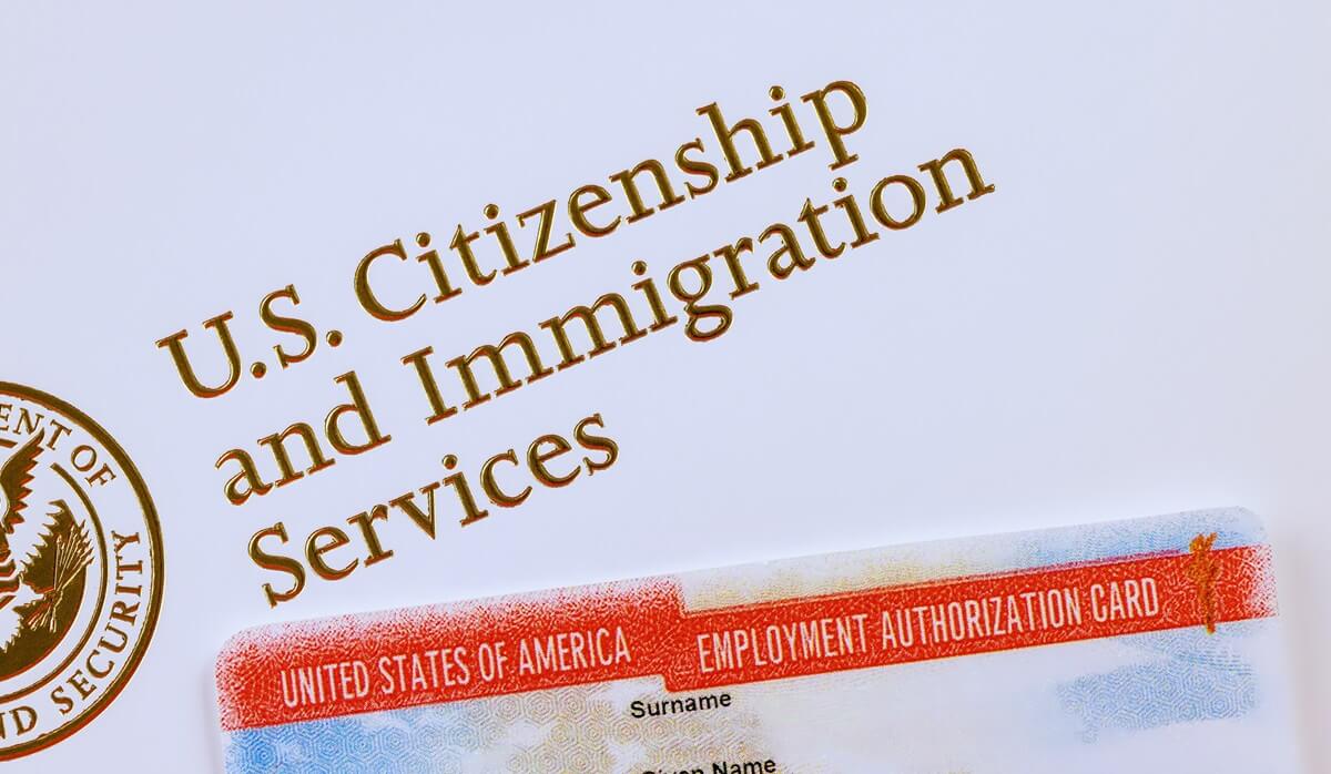 Asylee's EAD renewal sits on top of USCIS paperwork