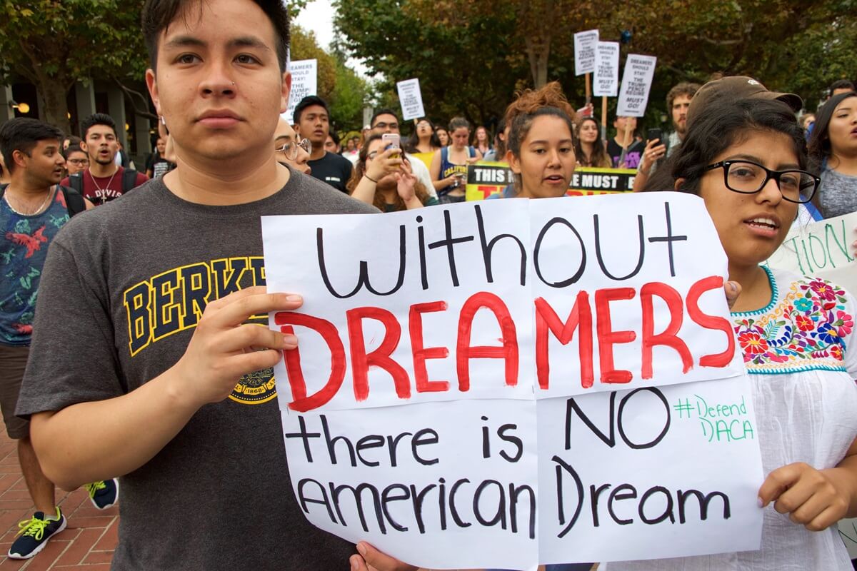 Dreamers march for long-term immigration solutions for DACA and other undocumented persons