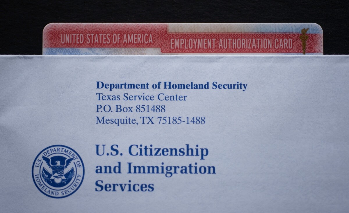 DHS letter for an EAD extension and renewal