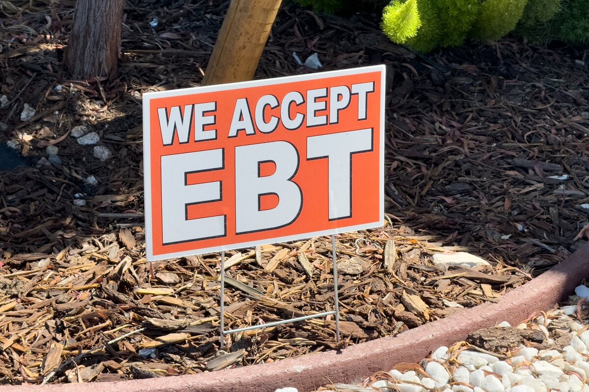 EBT sign