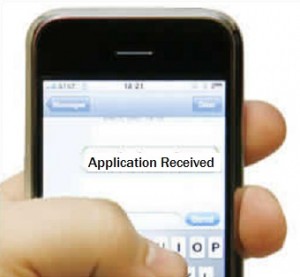 text notification for how to replace permanent resident card