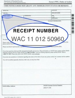 Form I 797 Receipt Notice