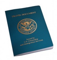 refugee travel document holder
