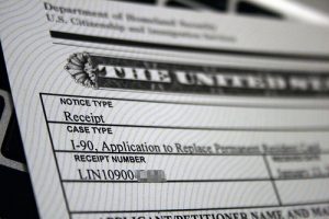 How does a user access his USCIS visa case status?
