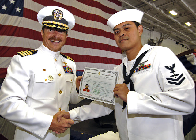us citizenship requirements for military